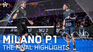 Milano Premier Padel P1 Highlights  Men Final [upl. by Rod636]