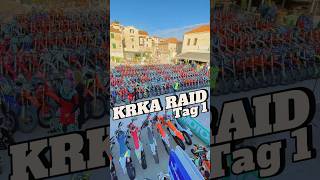 Tag 1 der KRKA TRX RAID 2024 in Kroatien was für eine coole Veranstaltung [upl. by Eityak]