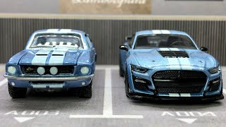 Ford Shelby GT500 Heritage Edition MINI GT 758 Brittany Blue [upl. by Thomajan]