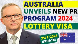 Australia New PR Subclass 192 Lottery Visa 2024  Australia PR Visa [upl. by Beeck]