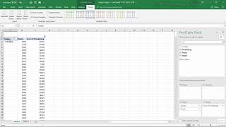 Sortering af data i pivot tabel i Excel 23 [upl. by Izak]