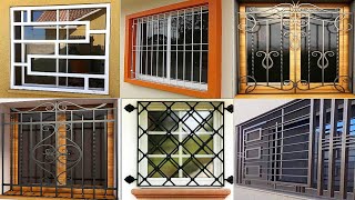 Top 100 Modern Windows Grill Design Ideas 2022  Iron Window Grills Design Modern Home Window Types [upl. by Ibok302]