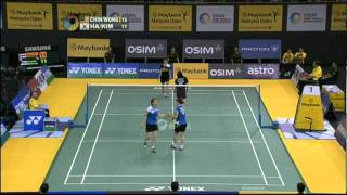 QF  WD  Ha Jung EunKim Min Jung vs Chin Eei HuiWong Pei Tty  2012 Maybank Malaysia Open [upl. by Naiva]