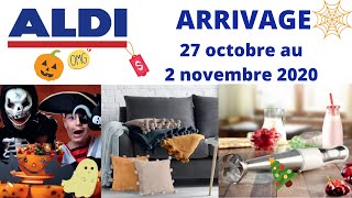 ALDI ARRIVAGE PROMOS DU 27 OCTOBRE 2020 [upl. by Stanton]