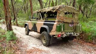 Land Rover Perentie VS Hilux 4x4 [upl. by Inhsor]