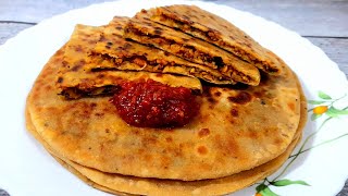 Chicken Keema Paratha Recipe  Ramzan amp Eid Special   How to Make Minced Chicken Stuffed Paratha [upl. by Labannah]