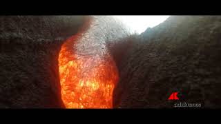 Dentro il vulcano le incredibili immagini della colata di lava [upl. by Okihcim]