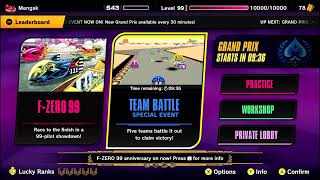 FZero 99  Joining Gat lobbies [upl. by Arekat]