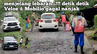 detik detik menjelang lebaran Veloz Mobilio gagal nanjak  tanjakan krakalan  crew krakalan [upl. by Kusin809]