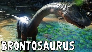 ARK Survival Evolved  Taming A Brontosaurus 21 [upl. by Diad]