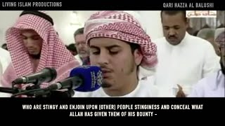 Shaikh Hazza Al Balushi Surah Nisa verse 2754 with Eng sub [upl. by Saraiya]