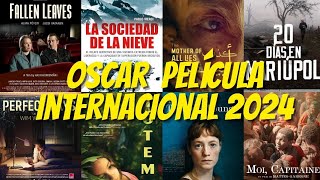 Precandidatas al OSCAR  Mejor película INTERNACIONAL 2024 y posible terna [upl. by Alexandros]