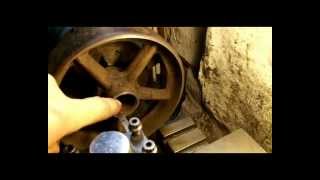 Building An English Wheel and Planishing Hammer Combined Machine Home Made  Part 1 of 3 [upl. by Rebna]