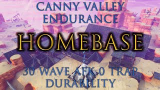 CANNY VALLEY ENDURANCE 30 AFK 0 TRAP DURABILITY I HOMEBASE  STILL WORKING [upl. by Gwenni]