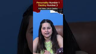 personality no 1 and destiny no 3 k facts 😱😇astrology DOB horoscope shorts shortfeed [upl. by Chemarin]