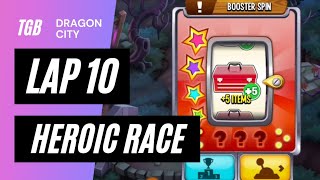 Lap 10 Heroic Race Dragon City • High Crypt Keeper Dragon ☆☆☆ [upl. by Hairabez446]