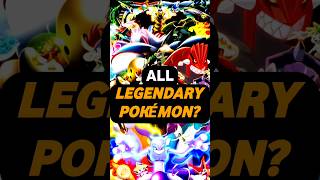 All Legendary Pokémons of Hoopa and the clash of ages pokemonshorts [upl. by Ewart]