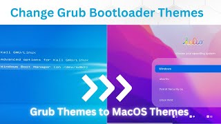 Change Grub Bootloader Themes MacOS Theme [upl. by Evey]