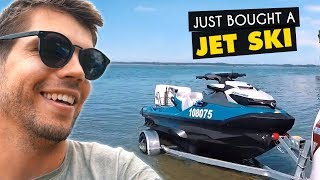 Just Bought 2018 Sea Doo GTX 155 Jet Ski [upl. by Chladek]