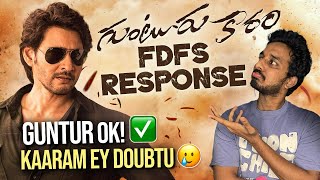 Guntur Kaaram FDFS Response Ft PranayVarmaYouTube  Mahesh Babu Trivikram Thaman [upl. by Charity998]