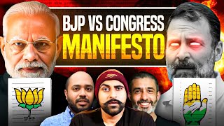 BJP VS Opposition Manifesto Analysis  SSS Podcast [upl. by Hbahsur]