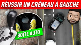 RÉUSSIR UN CRÉNEAU À GAUCHE  BOÎTE AUTOMATIQUE  PERMIS 2021 🚗💨 [upl. by Ardnazil]