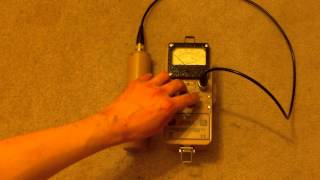 Review Ludlum Model 12 Rate Meter  442 Scintillation Probe [upl. by Lela677]