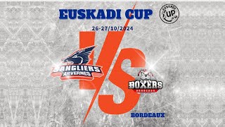 Euskadi Cup Kids 2024  Phase de poule match 9  Bordeaux Vs Sangliers  27 Octobre 2024 [upl. by Drofyar]