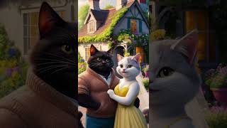 Cat Love Story A Heartwarming Journey to Parenthood  cat felineantics catlover funnyanimals [upl. by Sivaj721]