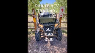 Paiute ATV Trail 01 The entire 50 inch section of the Max Reid Trail Full Trail 4K [upl. by Fisk]