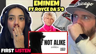 KAREN DIDNT KNOW ABOUT THIS DISS  Eminem  Not Alike ft Royce Da 59quot FIRST TIME REACTION [upl. by Nicoli]