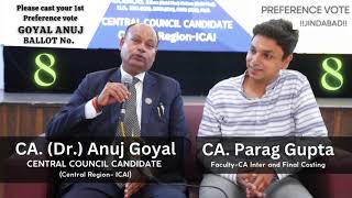 Future of Chartered Accountants Anuj Goyal Interviewed by Parag Gupta [upl. by Lucina]