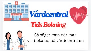 Tids Bokning På Vårdcentralen [upl. by Llennod]