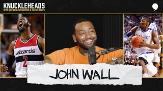 John Wall on AllStar Seasons with Wizards Kentucky Team w DeMarcus Cousins the Dougie amp More [upl. by Nodnorb]