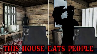 This House Eats People Horror Game  GAMEPLAY [upl. by Senaj]