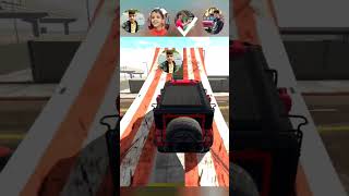 Sourav joshi brother car jumping test  Indian bike driving 3d  indianbikedrivig3d [upl. by Akimihs]