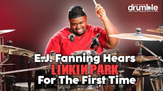 Gospel Drummer Hears LINKIN PARK For The First Time  Drumble [upl. by Melvena]