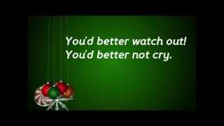 Santa Claus is coming to town Lyrics  Children version [upl. by Luing]