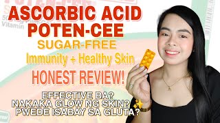 POTENCEE ASCORBIC ACID HONEST REVIEW  ALLYSHA JOYCE [upl. by Saied]