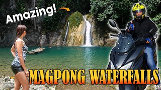 Amazing MAGPONG WATER FALLS  Boston Davao Oriental  Motovlog [upl. by Martin326]