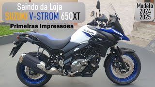 Suzuki VStrom 650 XT 2425 primeira impressões [upl. by Aninat711]