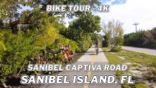 Exploring Sanibel Captiva Road 4K Bike Ride Through Paradise on Sanibel Island Florida 🚴‍♂️🏝️ [upl. by Mccurdy386]