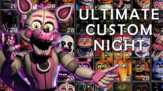 Playing FNAF Ultimate Custom Night Vertical [upl. by Wellington950]