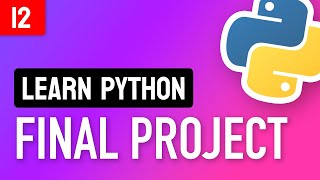 Learn Python • 12 Final Project • Build an Expense Tracking App [upl. by Nereids]