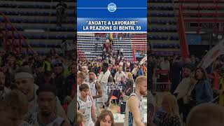 IL NAPOLI BASKET PERDE ANCORA  Feroce contestazione DEI TIFOSI 😔👀 shorts [upl. by Denna968]