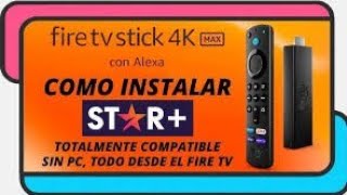 como instalar star na fire stick tv aplicativo atualizado [upl. by Airottiv607]