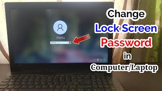 laptop ka password kaise change kare  How To Change Laptop Password [upl. by Dlaniger430]