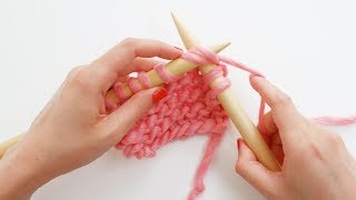 Tricot  comment faire une diminution simple [upl. by Marjory390]