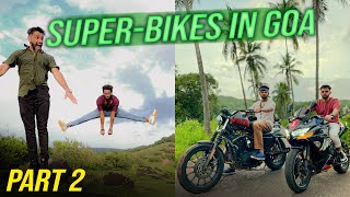 We Rode SuperBikes in GOA  Goa Vlog Part 2  Vlog 33 [upl. by Baten783]