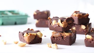 Snickers Brownie Bites [upl. by Adaj690]